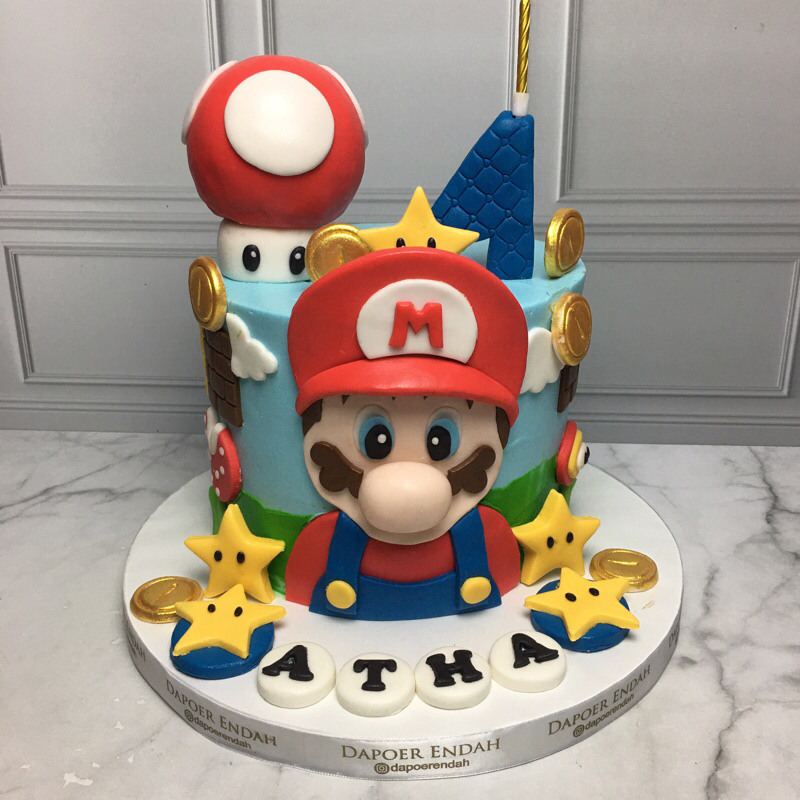 

mario bross cake