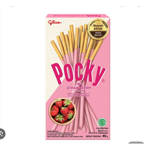 

POCKY STRAWBERRY 45 GRAM