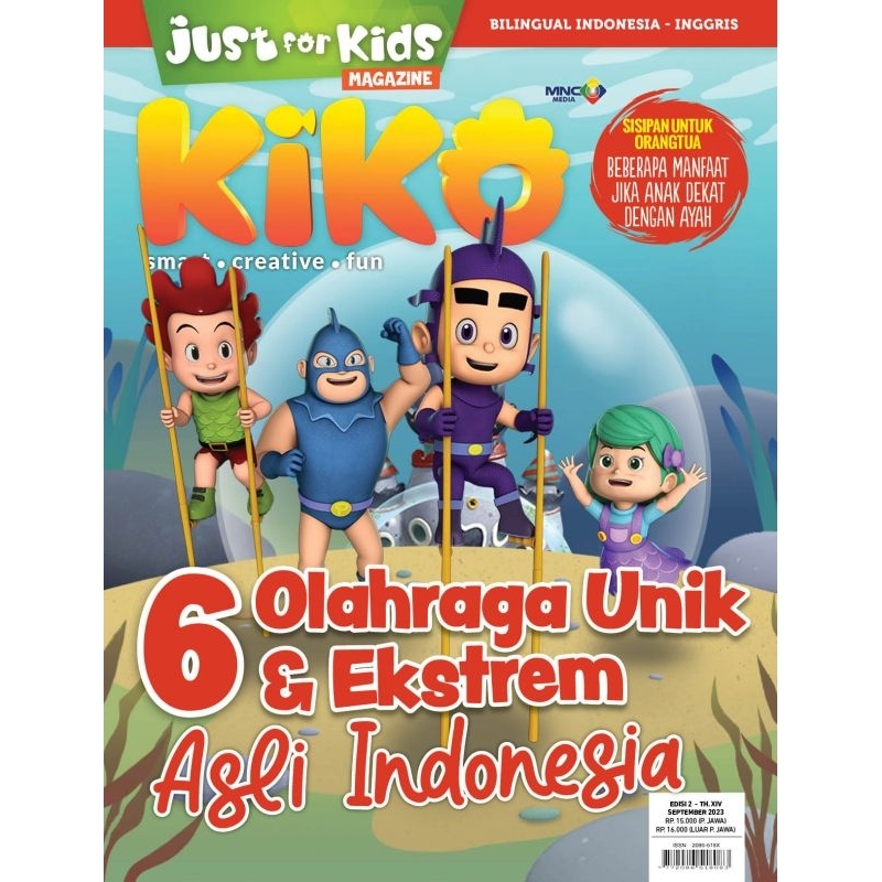 Majalah Just For Kids "KIKO" Edisi September 2023