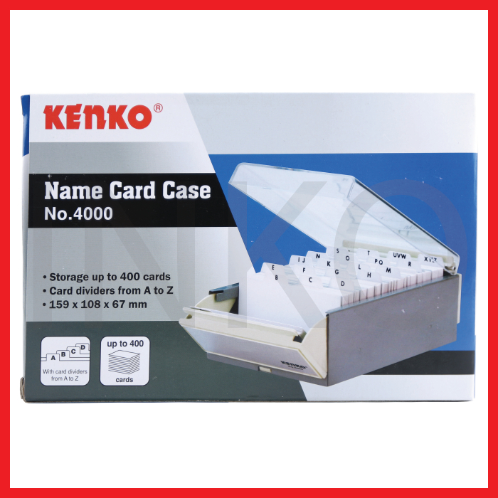 

KENKO NAME CARD CASE 4000 CARDS