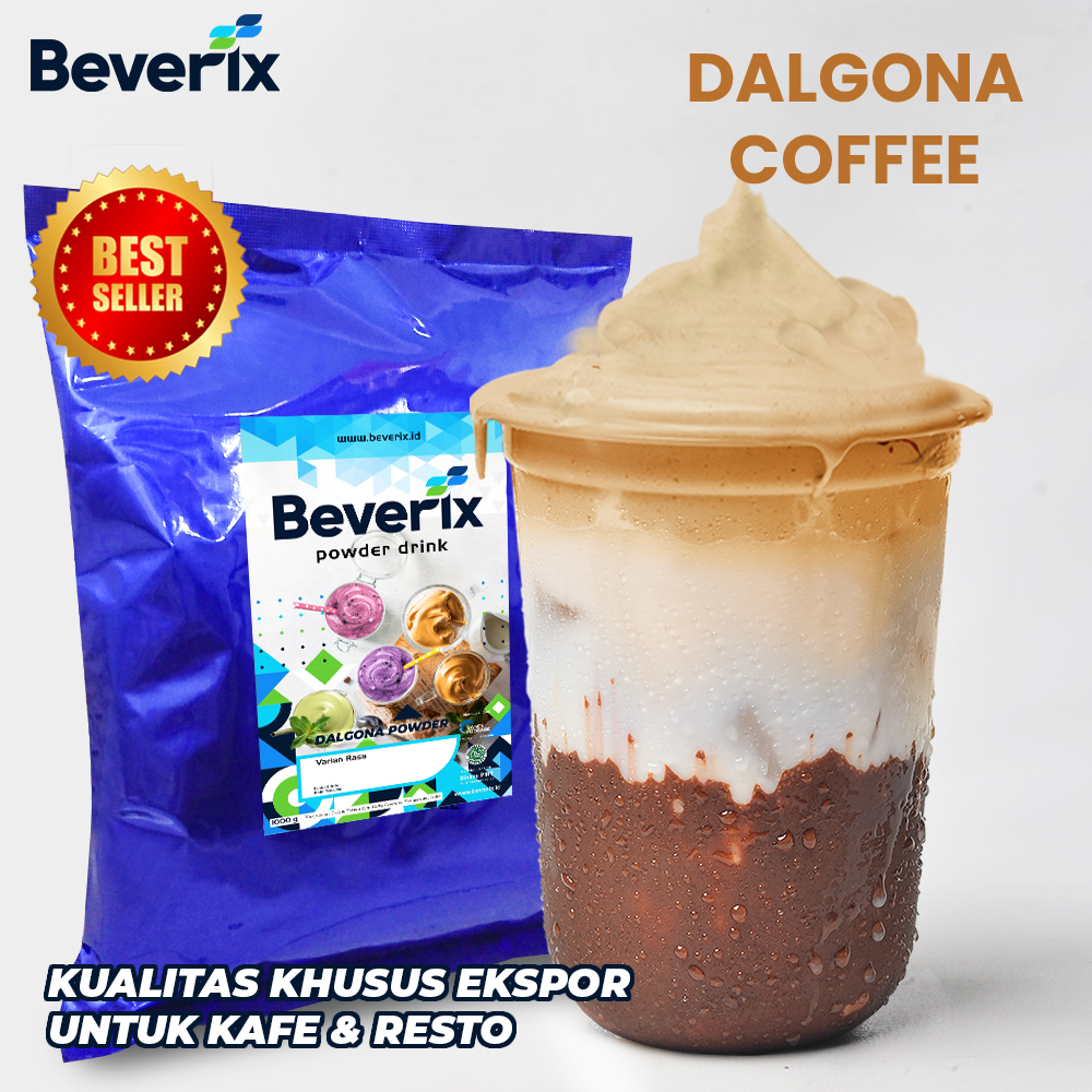 

Bubuk Dalgona Coffee Kopi Cappucino 1 KG dari Beverix FPD