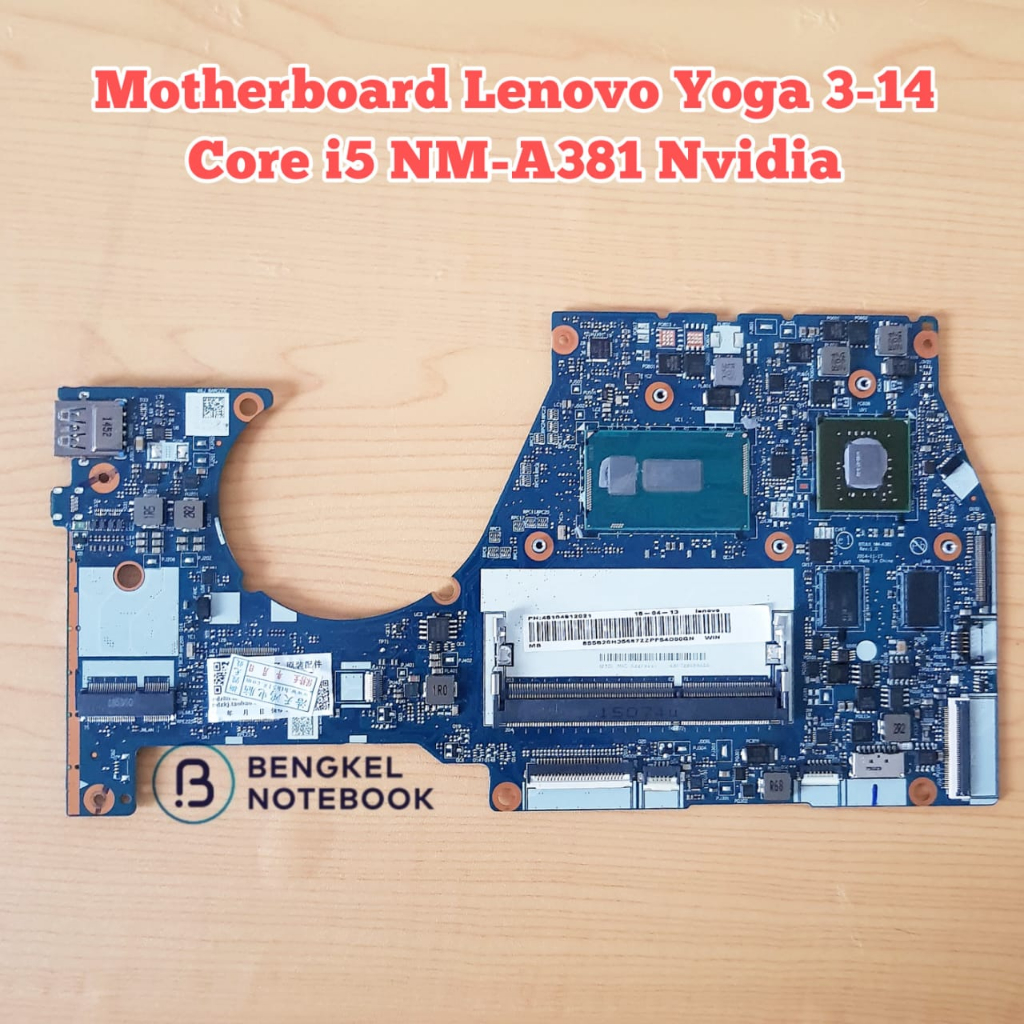 Motherboard Lenovo Yoga 3-14 3 14 3-1470 Core i5 NM-A381 Nvidia
