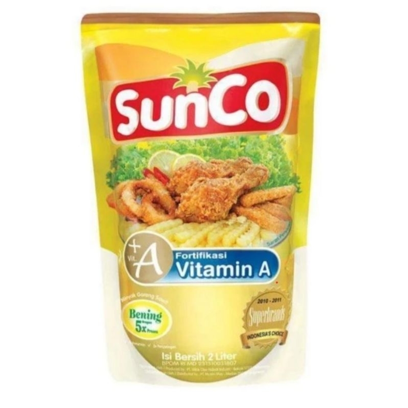 

MINYAK GORENG SUNCO 2 liter
