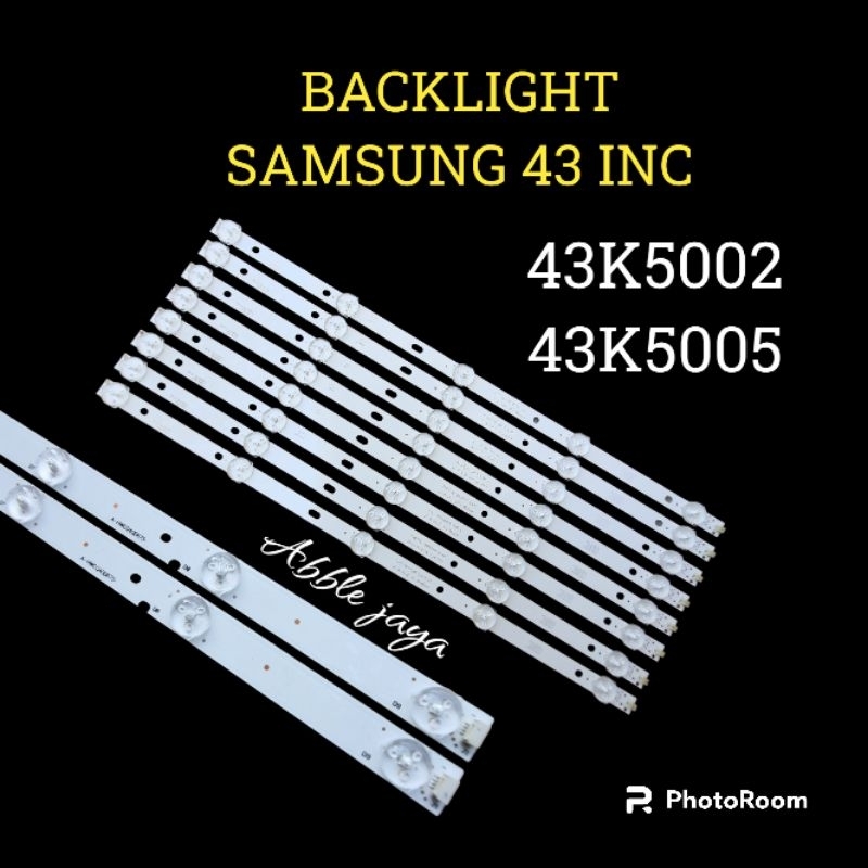 BACKLIGHT SAMSUNG 43 INCH 43K5002-43k5005
