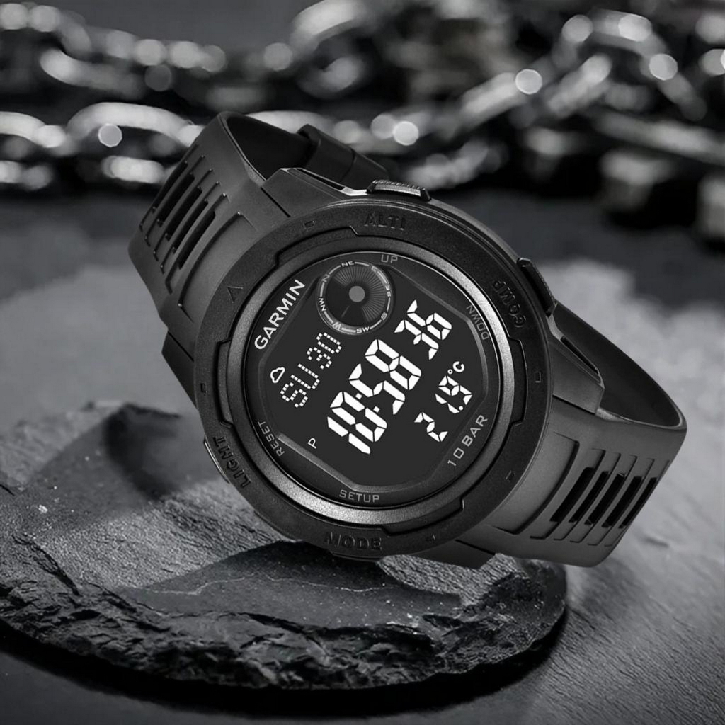 Jam Tangan Pria Garmin 830 Digital Rubber