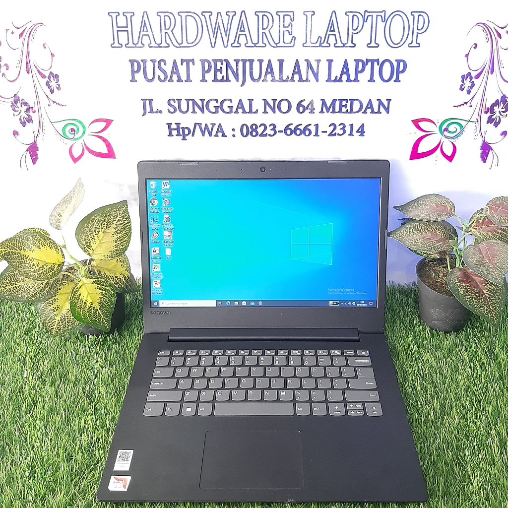 LAPTOP LENOVO V14 AMD A4-9125 RAM 4GB HDD 500GB
