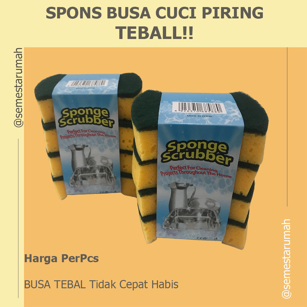 SPONS CUCI PIRING BUSA CUCI PIRING BUSA TEBAL
