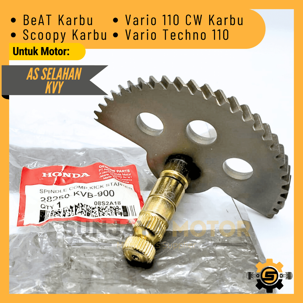 As Selahan KVB As Engkol Kualitas Original Beat Karbu Scoopy Carbu Vario 110 Karbu Vario Techno 110 