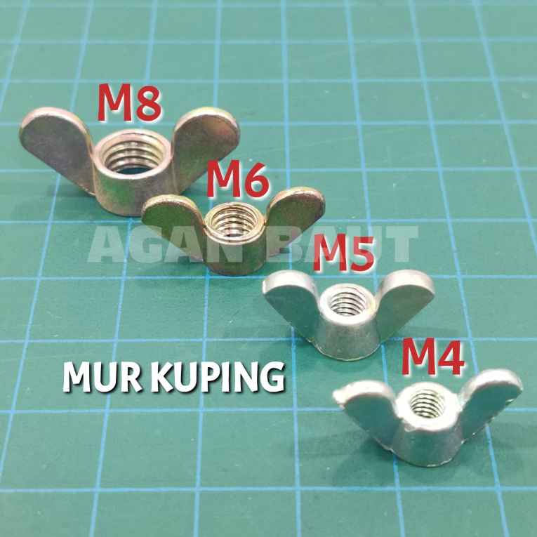 Mur Kuping M4 / Wing Nut M4