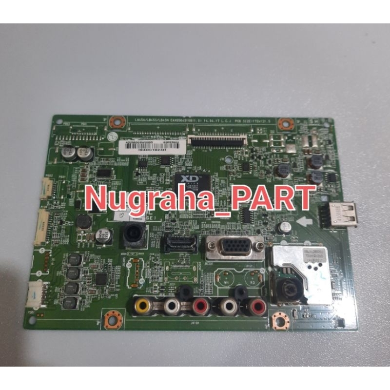 MB Mainboard Mesin TV LG 20MT45-A 20MT45 A 20MT45