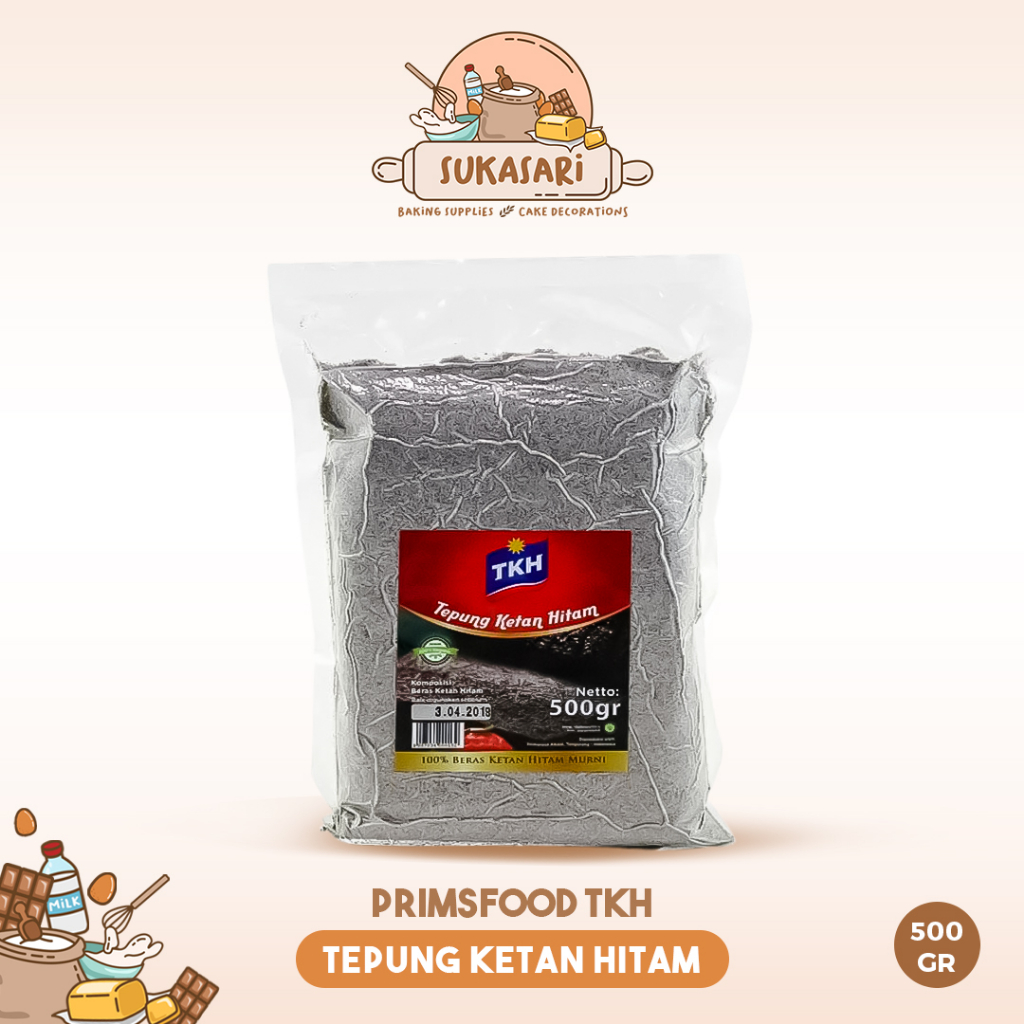 

Sukasari - Tepung Ketan Hitam 500gr TKH / Sticky Rice Flour