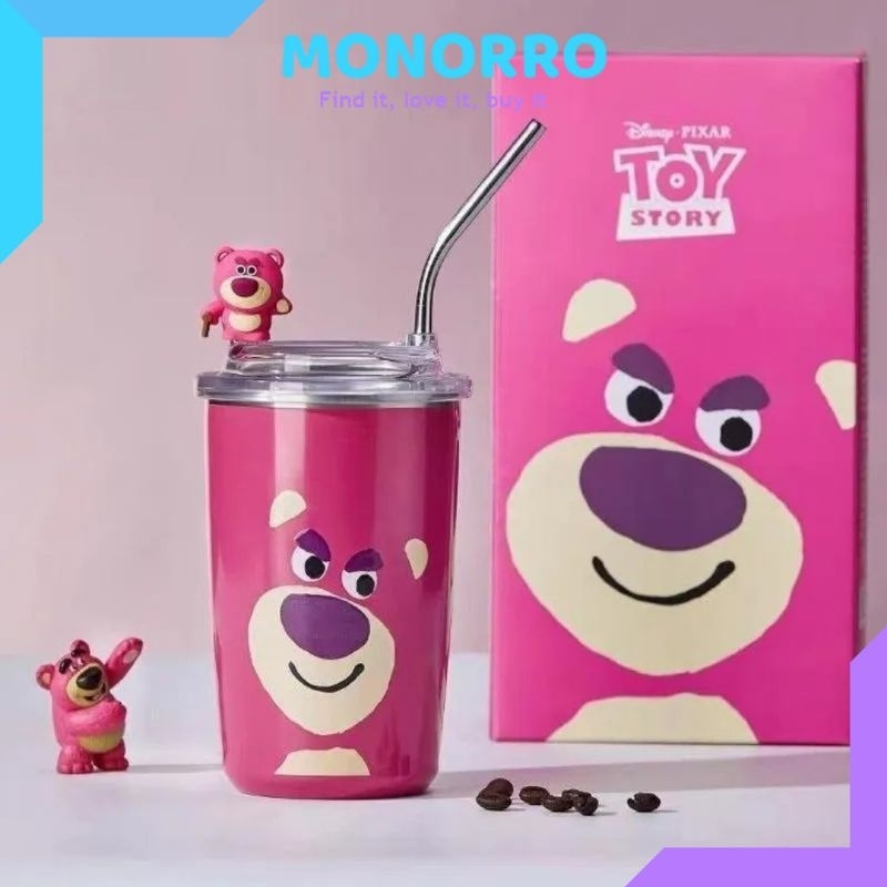 Tumbler Lotso Termos Lotso Botol Minum Lotso Sedotan