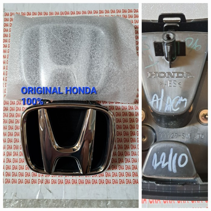 EMBLEM TULISAN H GRILL DEPAN CRV GEN3 GEN 3 ASLI HONDA 100%