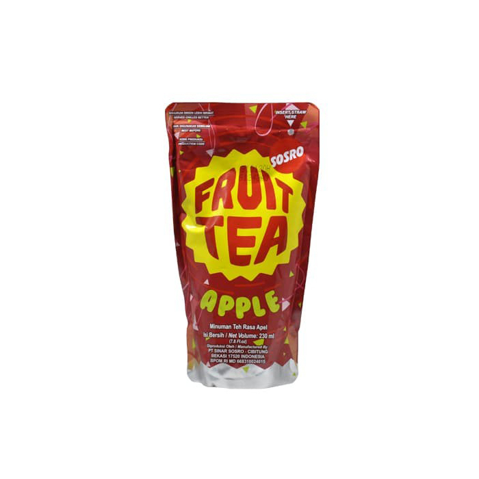

Fruit Tea Pouch Apel 230ml