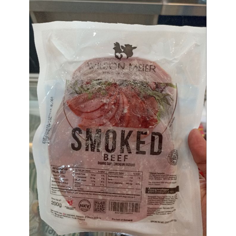 

WM SMOKED BEEF 200GR