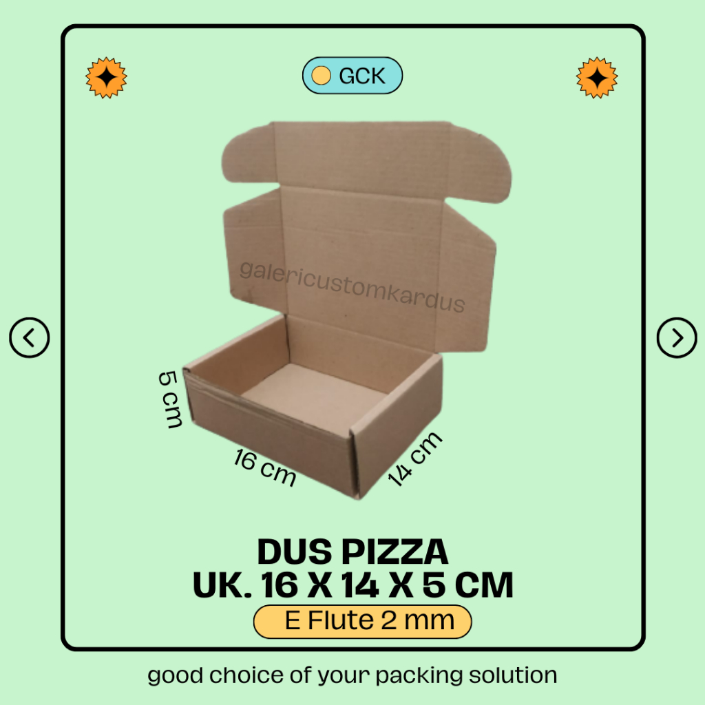 (min.order 10) Gift Box Hampers Dus Pizza kardus Packing 16x14x5