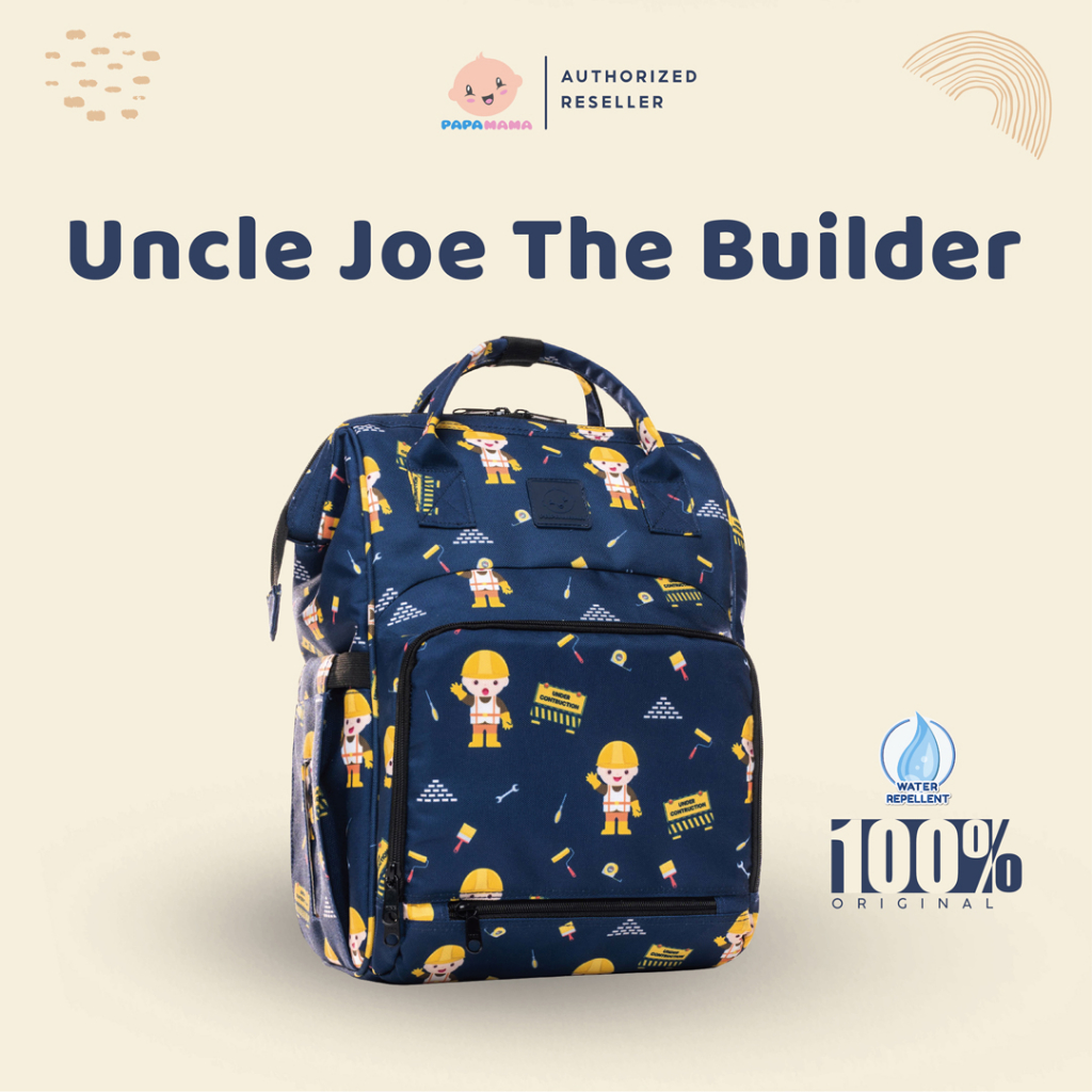 Papamama tas ransel backpack waterproof diaper bag - Uncle Joe 1096