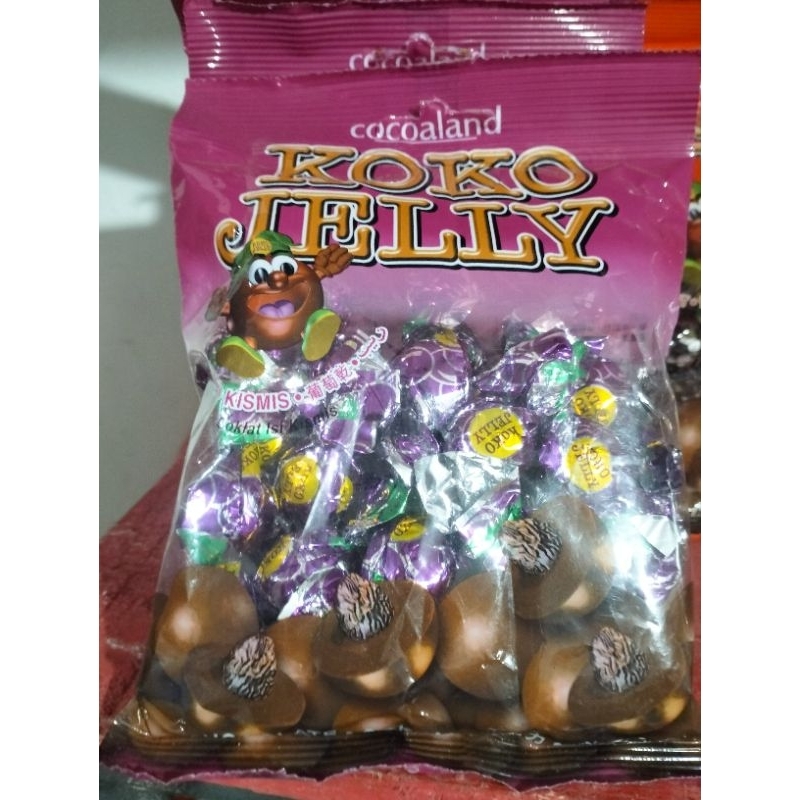 

Snack murah 180gr KOKO JELLY KISMIS cemilan enak