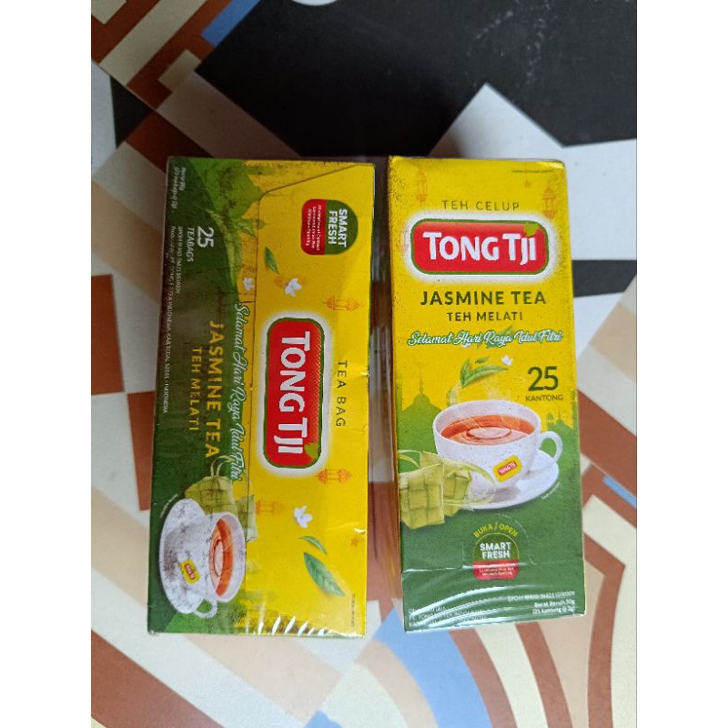 

2pcs Teh Celup Tong Tji Jasmine tea teh melati 25 kantong