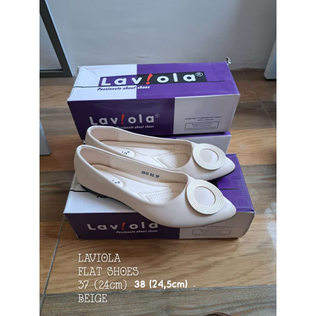 Flat Shoes Laviola Original Sepatu Flat