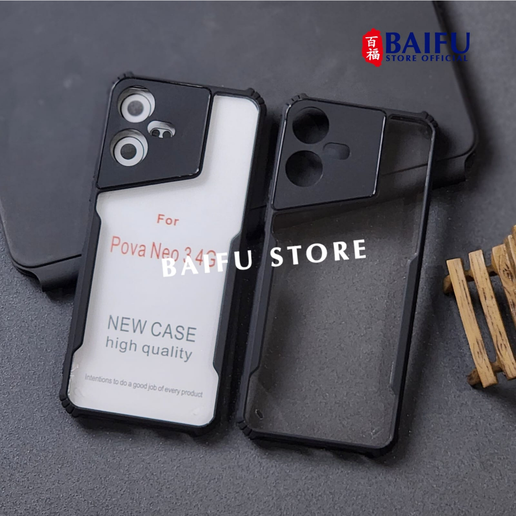 Tecno Pova Neo 3 Tecno Pova 5 Case Fusion shockproof Transparan Casing Tecno Pova Neo 3 Tecno Pova 5