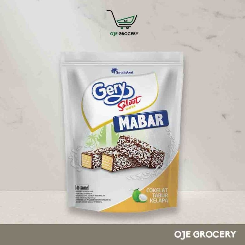 

GERY SALUUT WAFER MABAR 85GR - WAFER RASA COKLAT KELAPA ISI 10 PCS