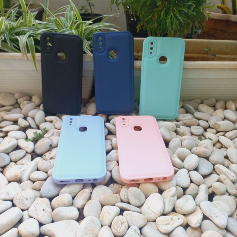 Case Vivo 1727 1723 Softcase Airbag Colorfull Camera Protection Vivo V9 V9 Pro