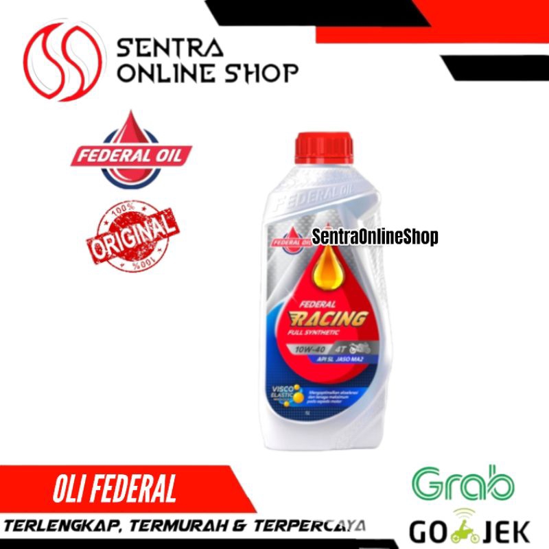 Oli federal Racing 10w-40 full synthetic