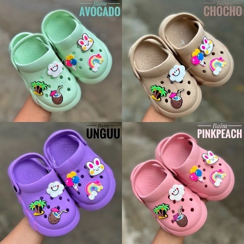 sandal sepatu baim crocs