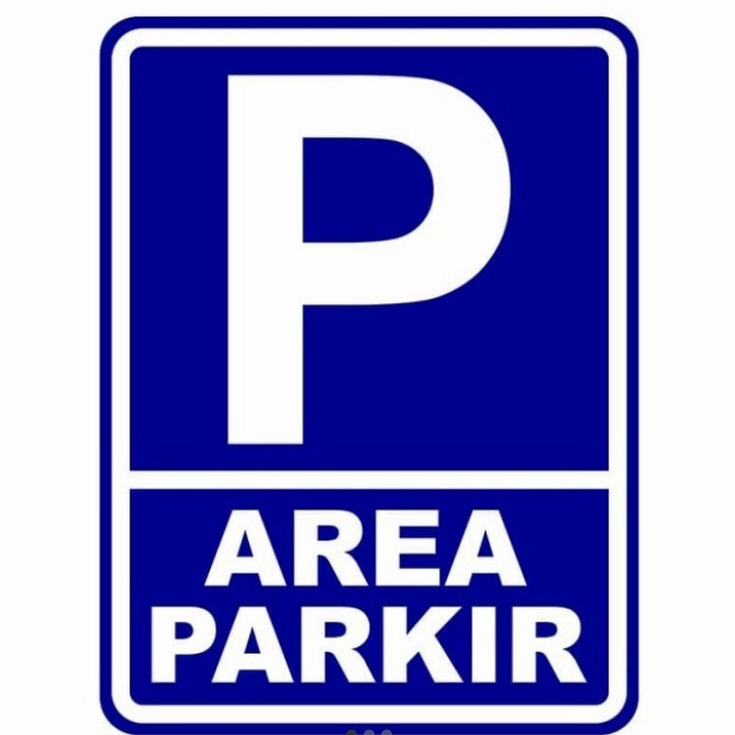 

Sign Plat Area Parkir Ukuran 30X40cm Rambu Plat K3 Area Parkir Sign Plat