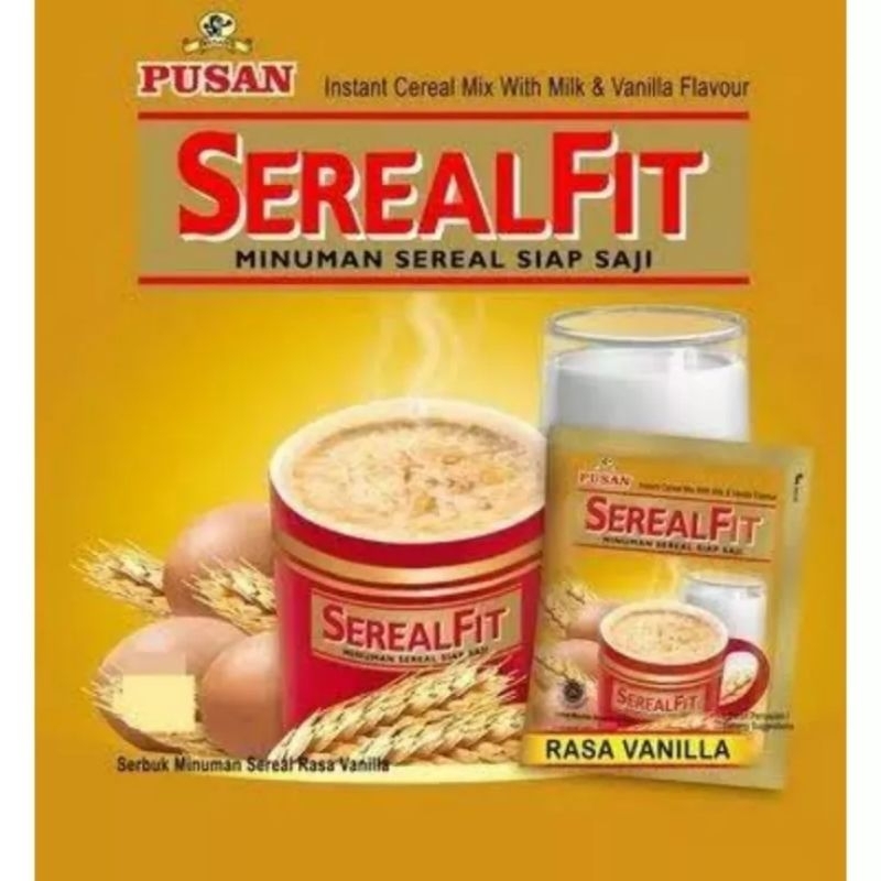 

PUSAN SEREALFIT RASA VANILLA ISI 20