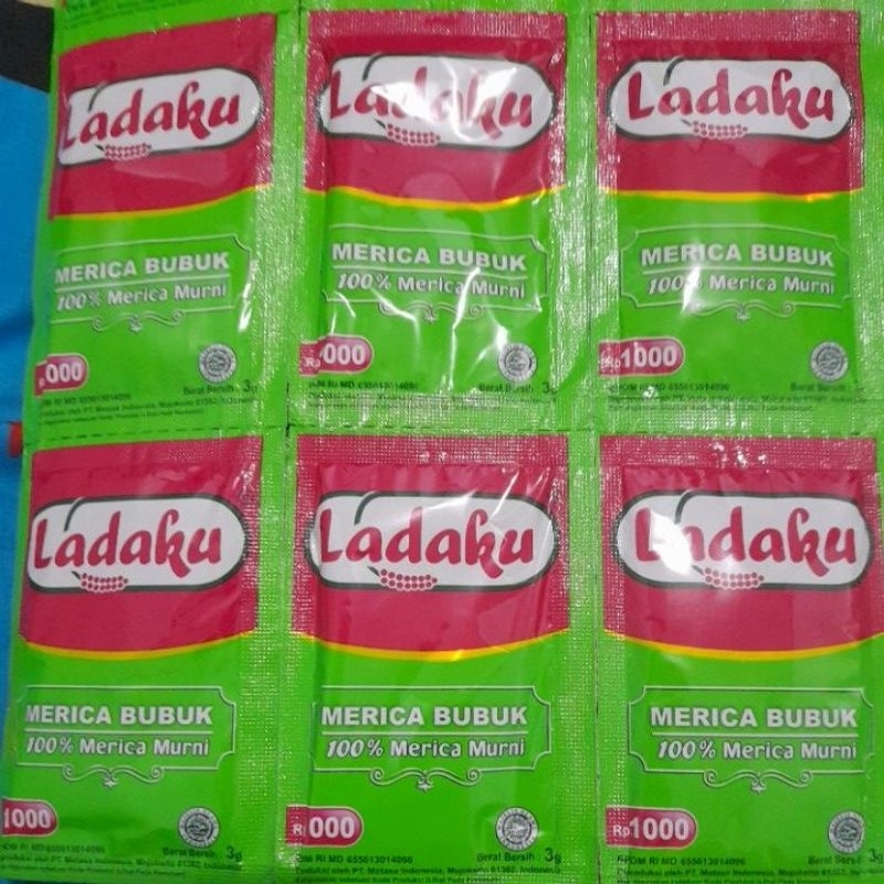 

Ladaku merica bubuk 3gr ( per 1 renteng)