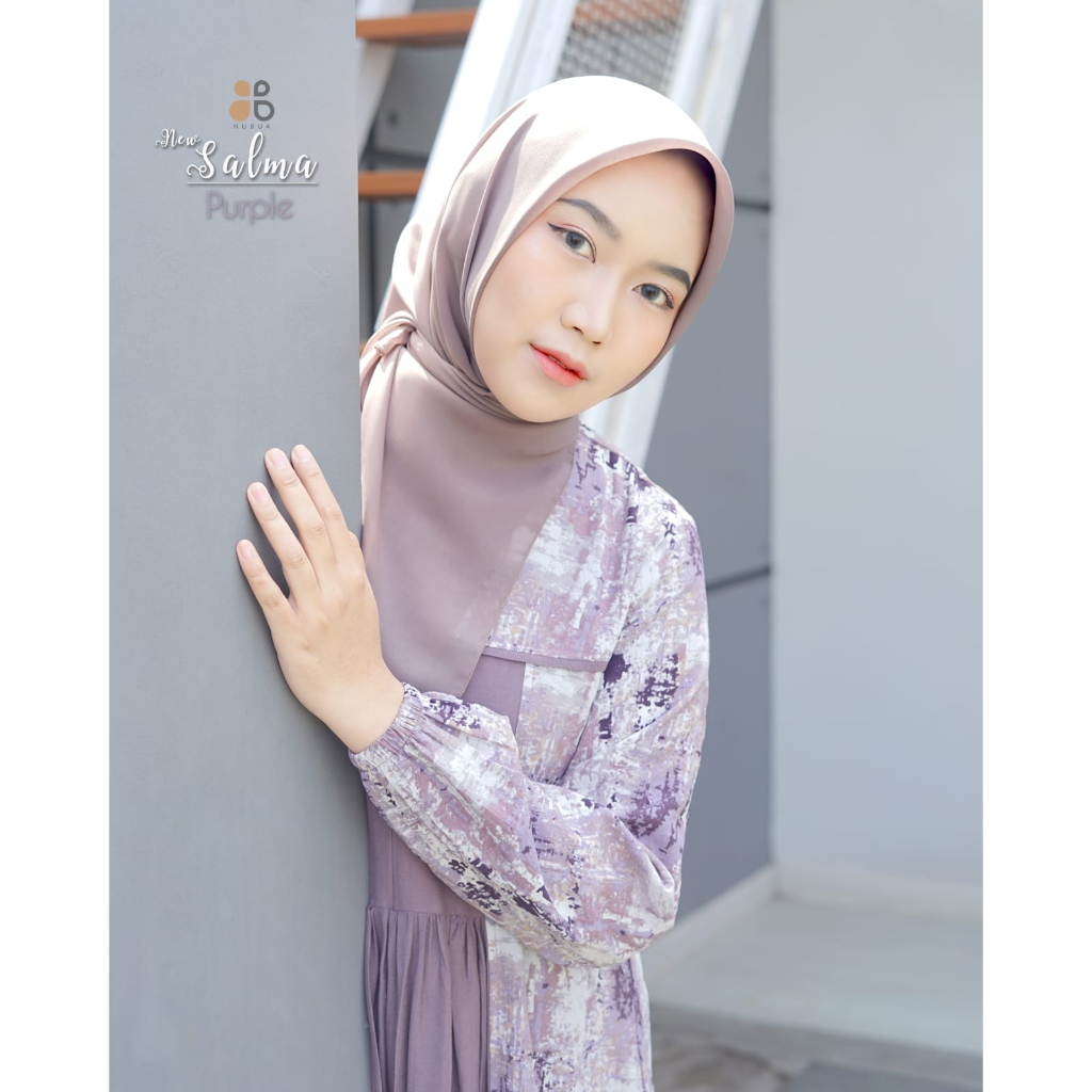 ( COD ) Gamis Salma Nubua - Fashion Muslim