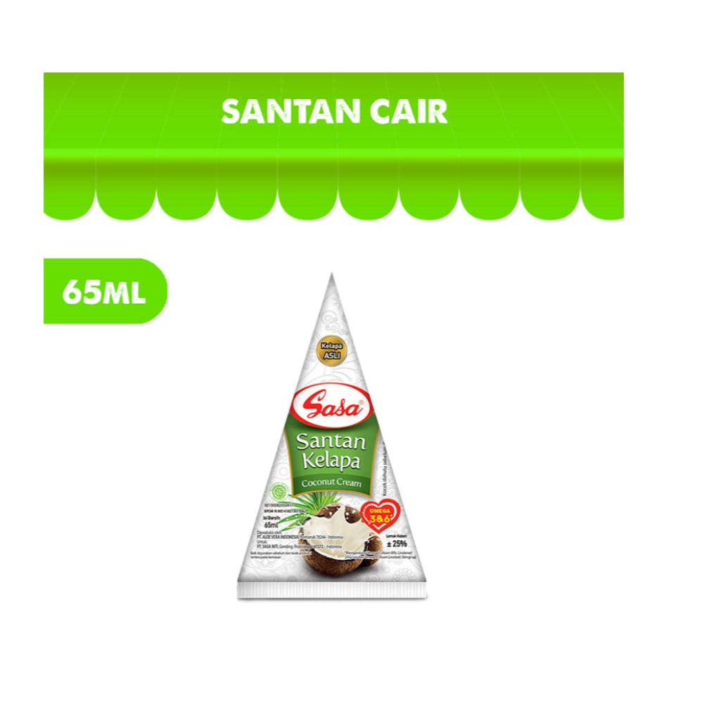 

Sasa Santan Kelapa Cair 65 ml