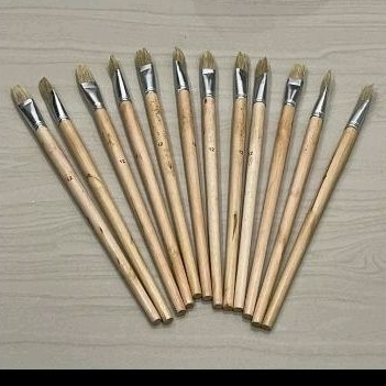 

no.12 kuas lukis painting kuas gambar nomor 12 paint brush