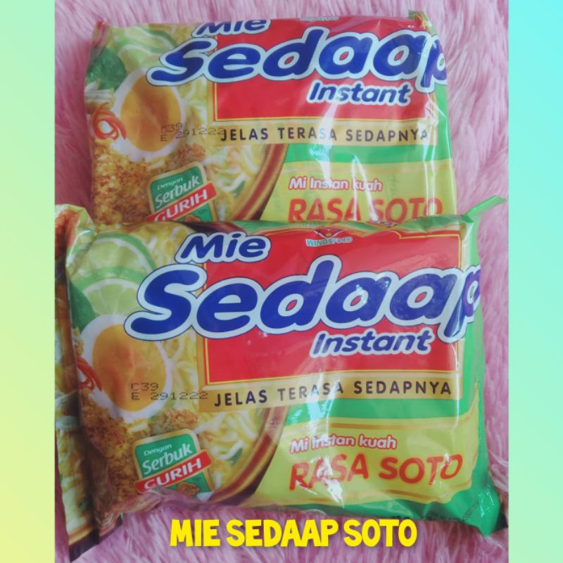 

mie sedaap goreng/ mie sedaap soto/ mie instan/ mie sedaap