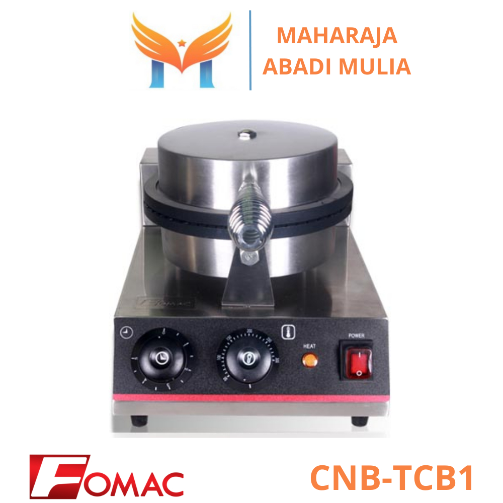 Electric Cone Maker Fomac Cnb-Tcb1 Mesin Waffle Cone Ice Cream