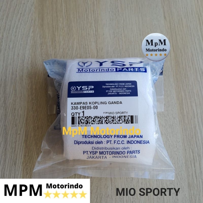 Kampas Kopling Ganda Mio Sporty 5TL Mio Carbu FCC Asli Original 100%