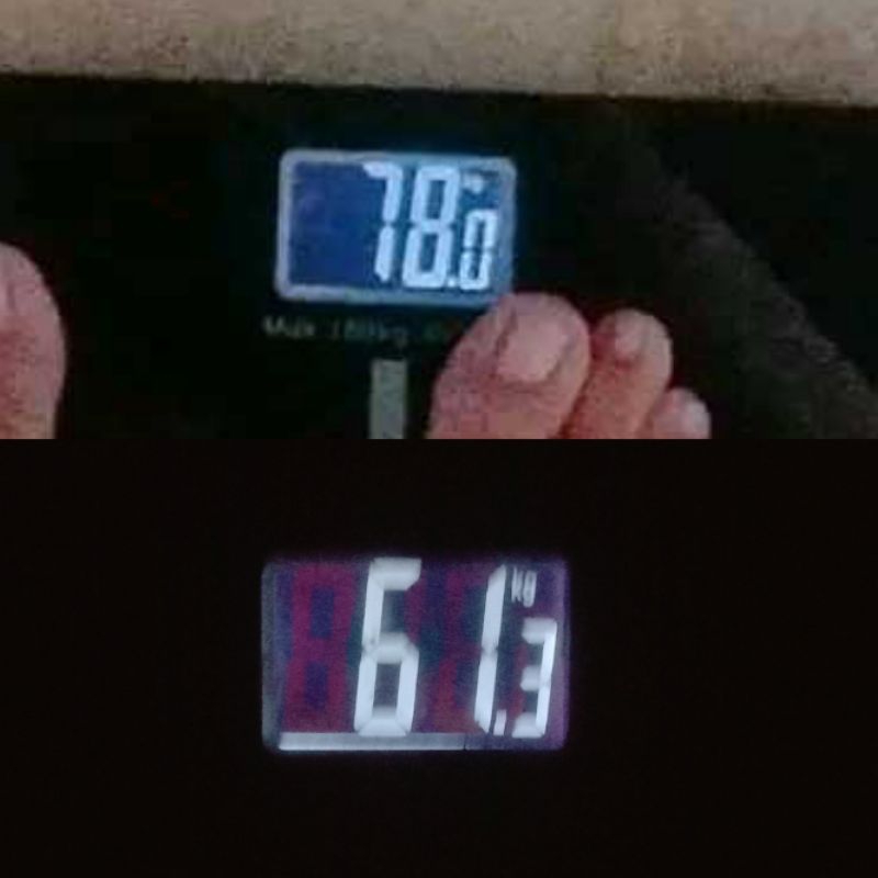 Timbangan Badan Digital Preloved