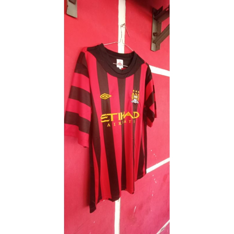 Jersey Umbro Manchester City away Aguero