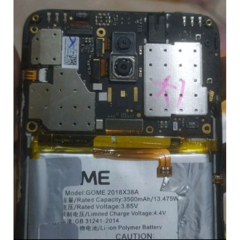 Baterai Battery GOME2018X38A normal Copotan Ori