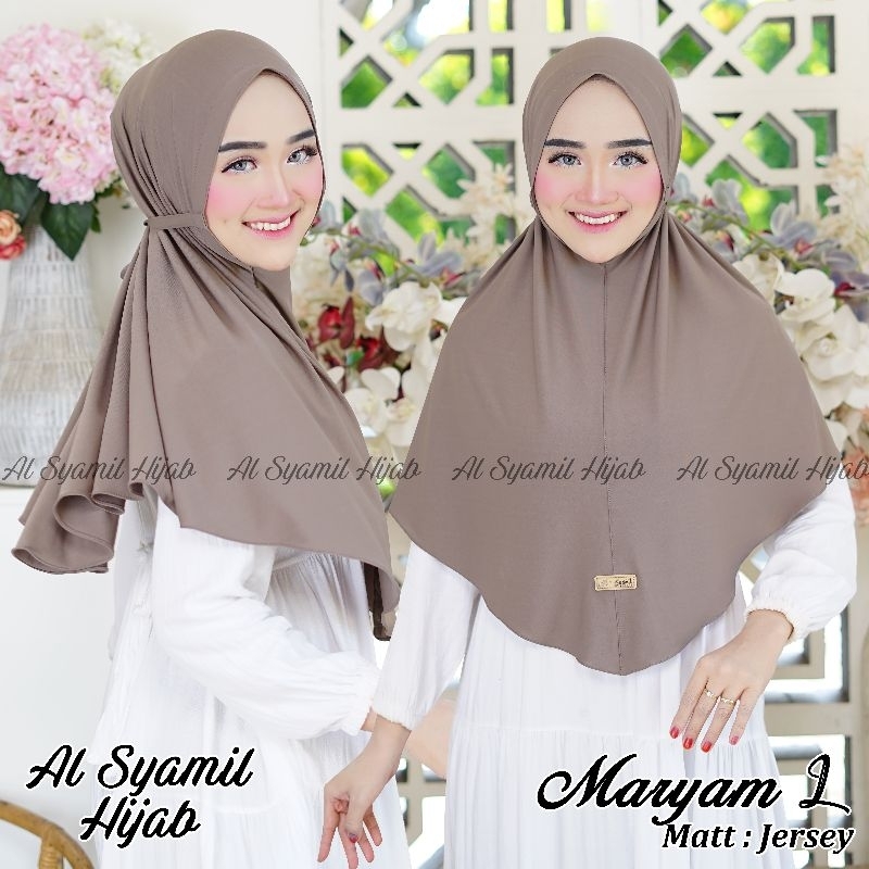 Bergo Maryam/Hijab Instan Maryam/Hijab Instan Murah/Hijab Bergo Maryam(Maryam)