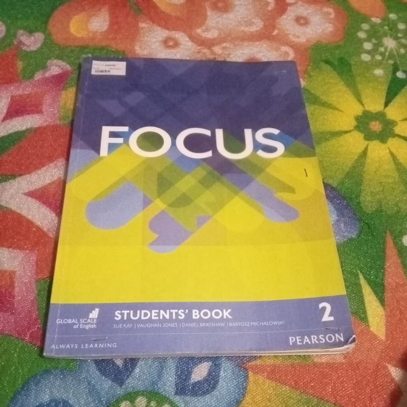 BUKU ORI FOCUS STUDENT'S BOOK 2 PEARSON