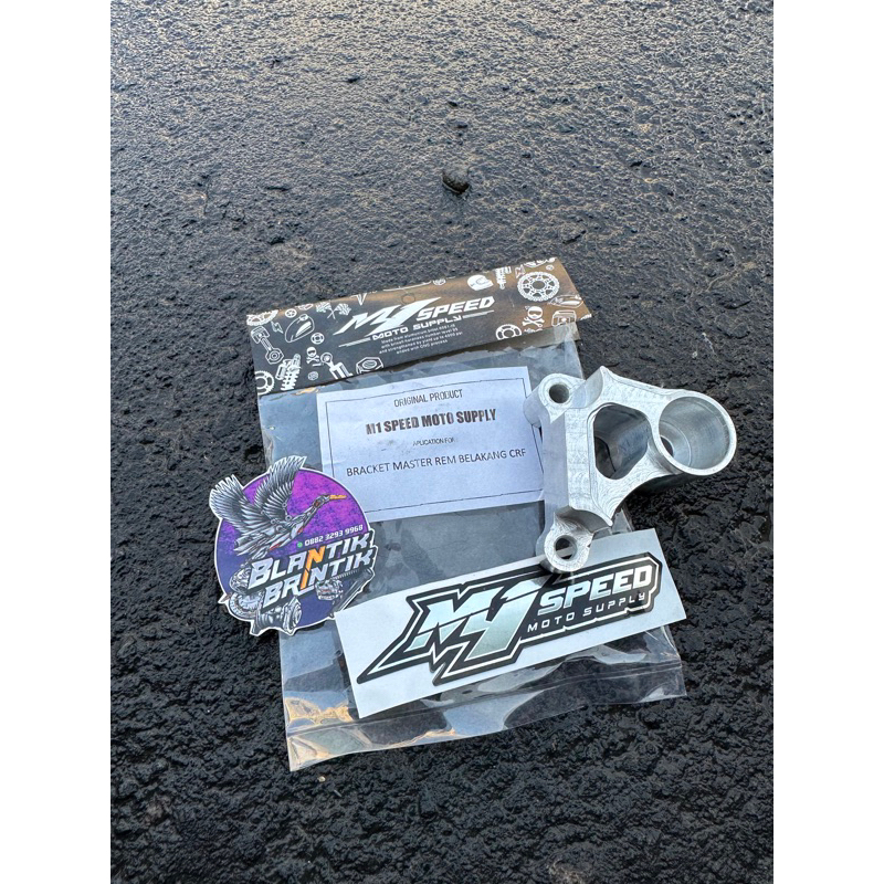 Breket master rem crf230 pnp rangka cb gl100 glpro dll m1speed dudukan master rem crf pangkon master
