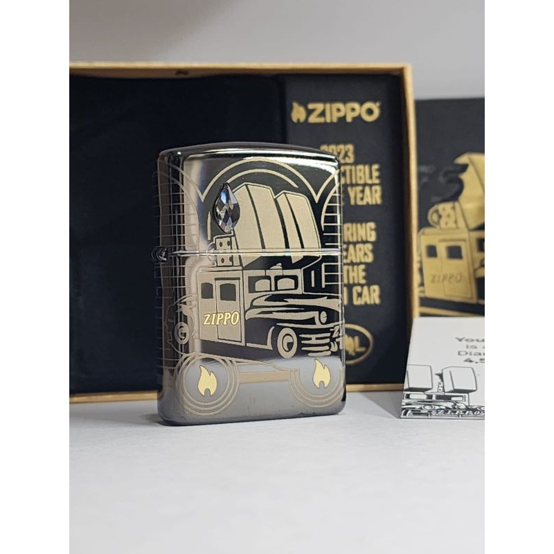 Zippo Original Armor 75th Zippo Car Anniversary Europe Release Limited