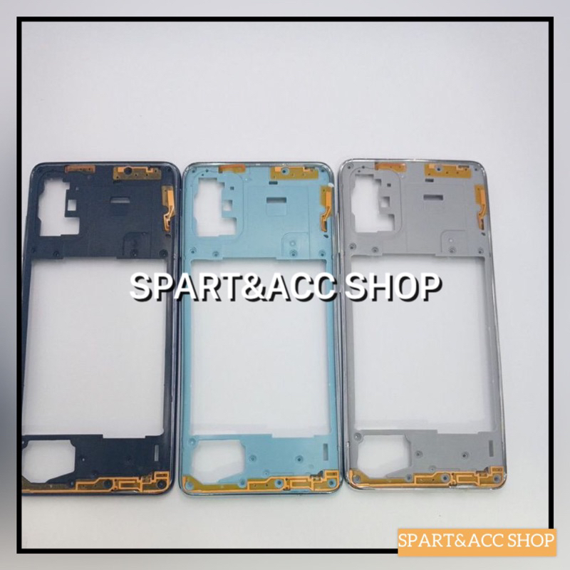 FRAME BEZEL SAMSUNG GALAXY A71 - KUALITAS ORIGINAL