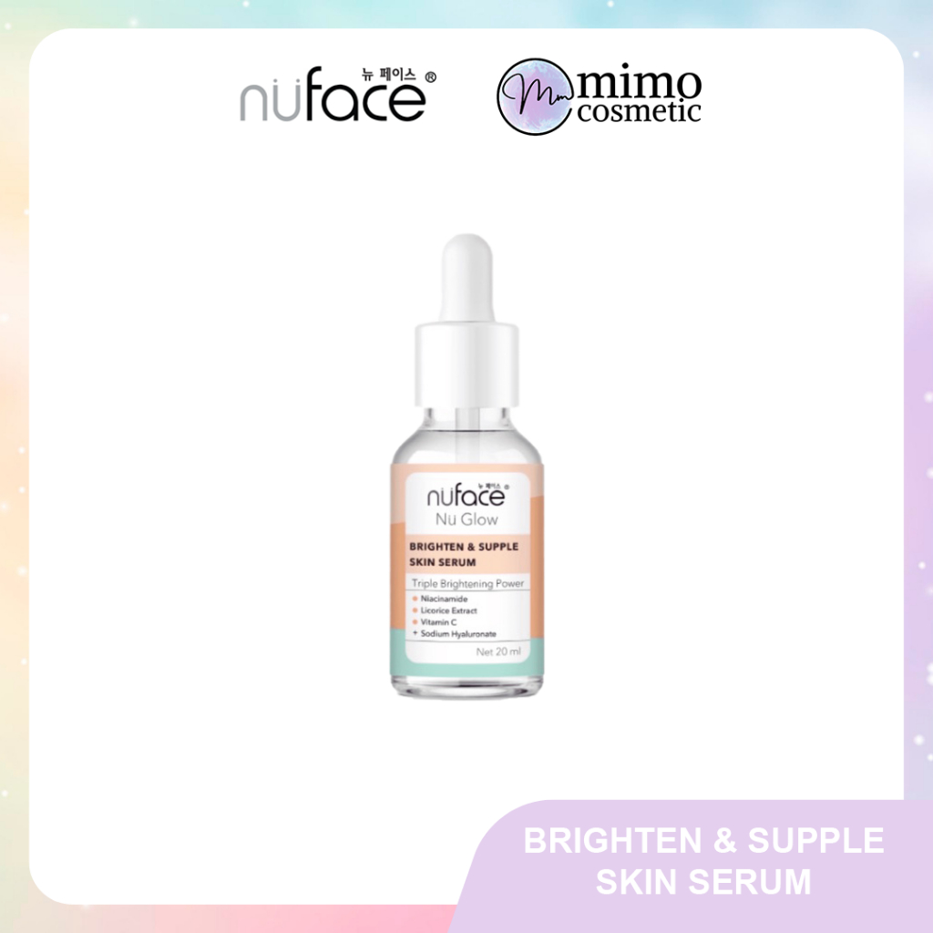 Nuface Nu Glow Brighten & Supple Skin Serum