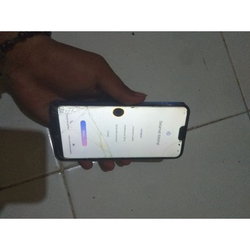 Huawei P20 Lite Mesin Normal, LCD Retak