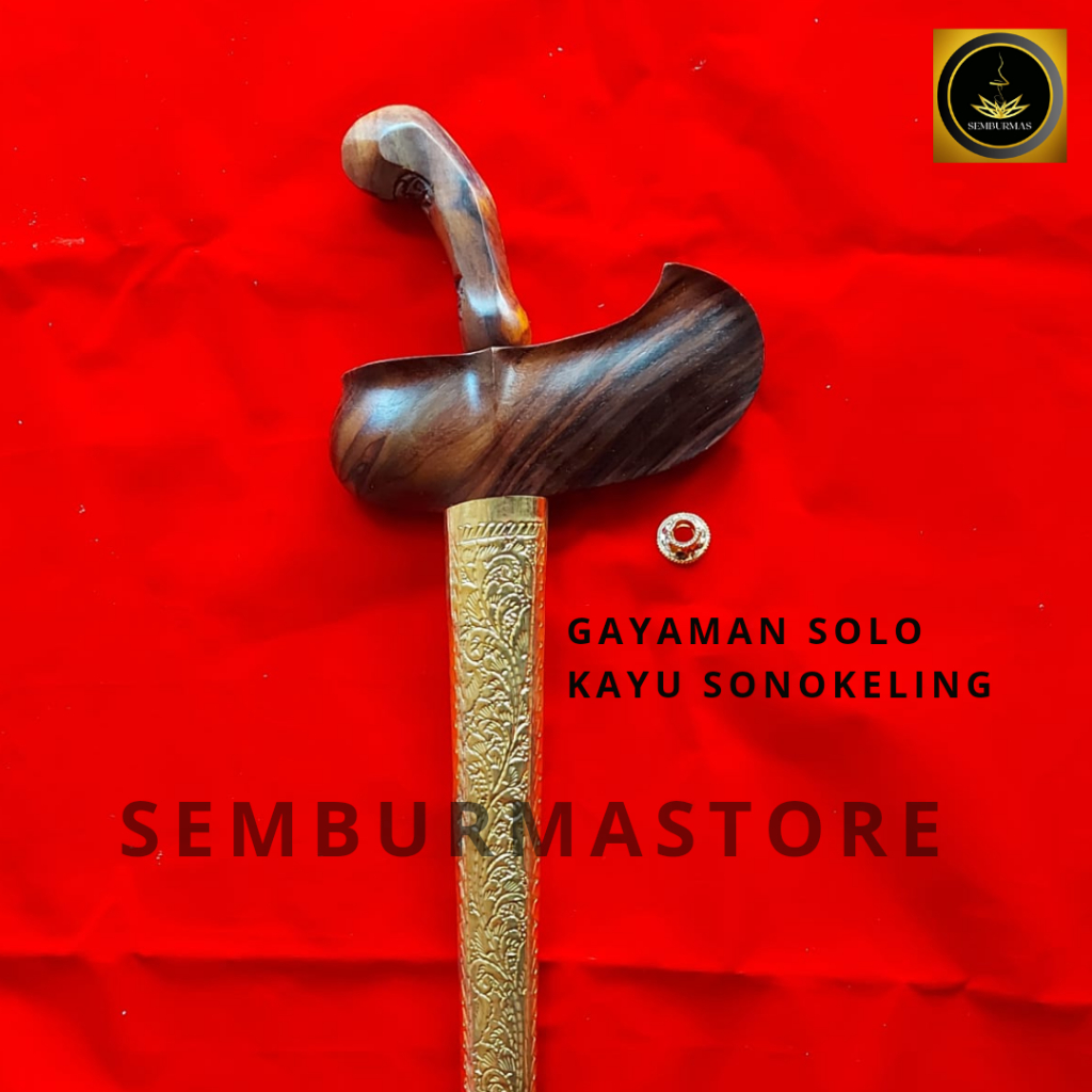 Warangka Keris Gayaman Surakarta (solo) FullSet- Kayu Sonokeling Garap Halus By Semburmas
