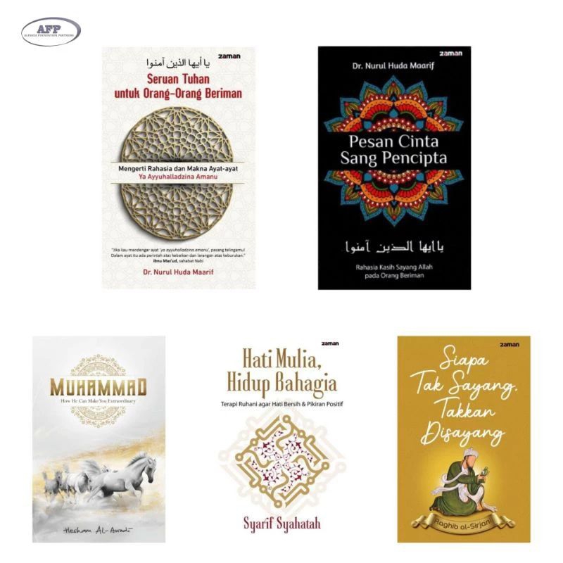 (Promo) 5 Buku Agama Best Seller : Seruan Tuhan / Pesan Cinta Sang Pencipta / Muhammad How He Can / 